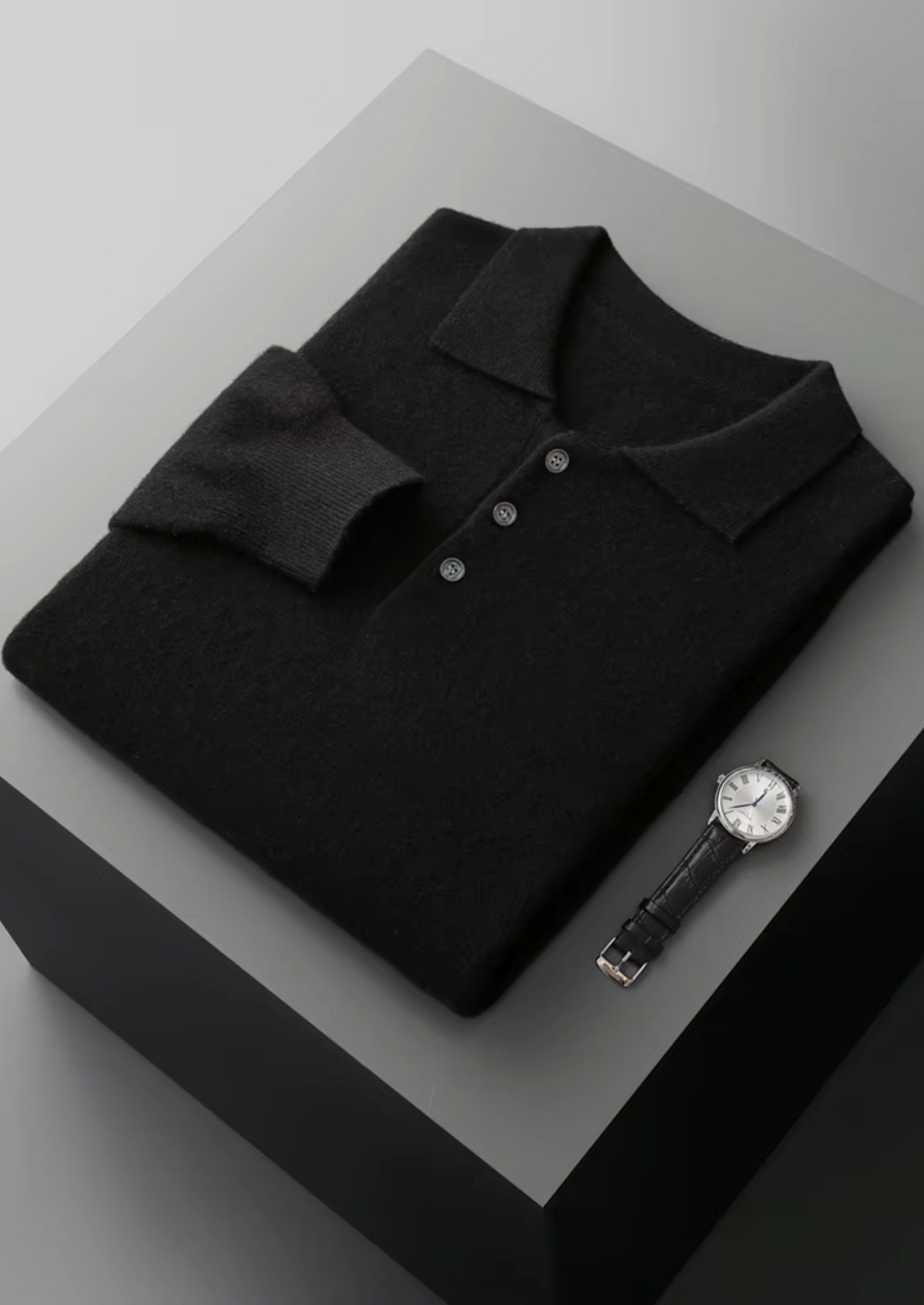 WOOL CLASSIC SWEATER POLO