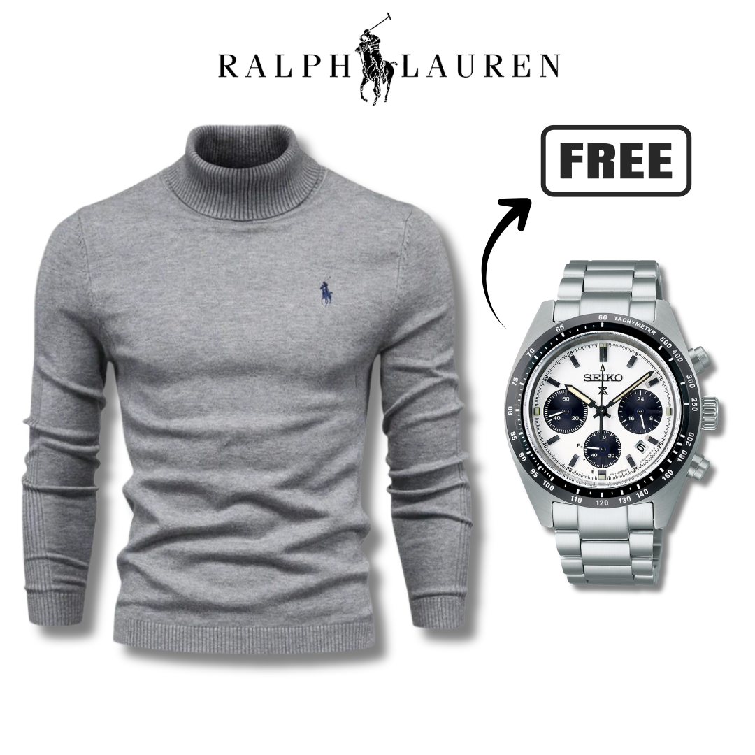 Ꮢаlрh Ⅼаurеn | Рrеmіum Sweater + Seiko Prospex Speedtimer FREE