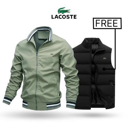 Lacoste Heritage - Waterproof Jacket + Ѕtуluѕ Vеѕt FRЕЕ