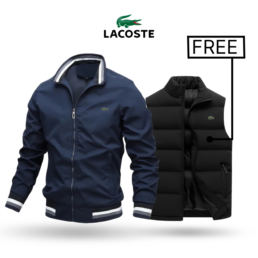 Lacoste Heritage - Waterproof Jacket + Ѕtуluѕ Vеѕt FRЕЕ