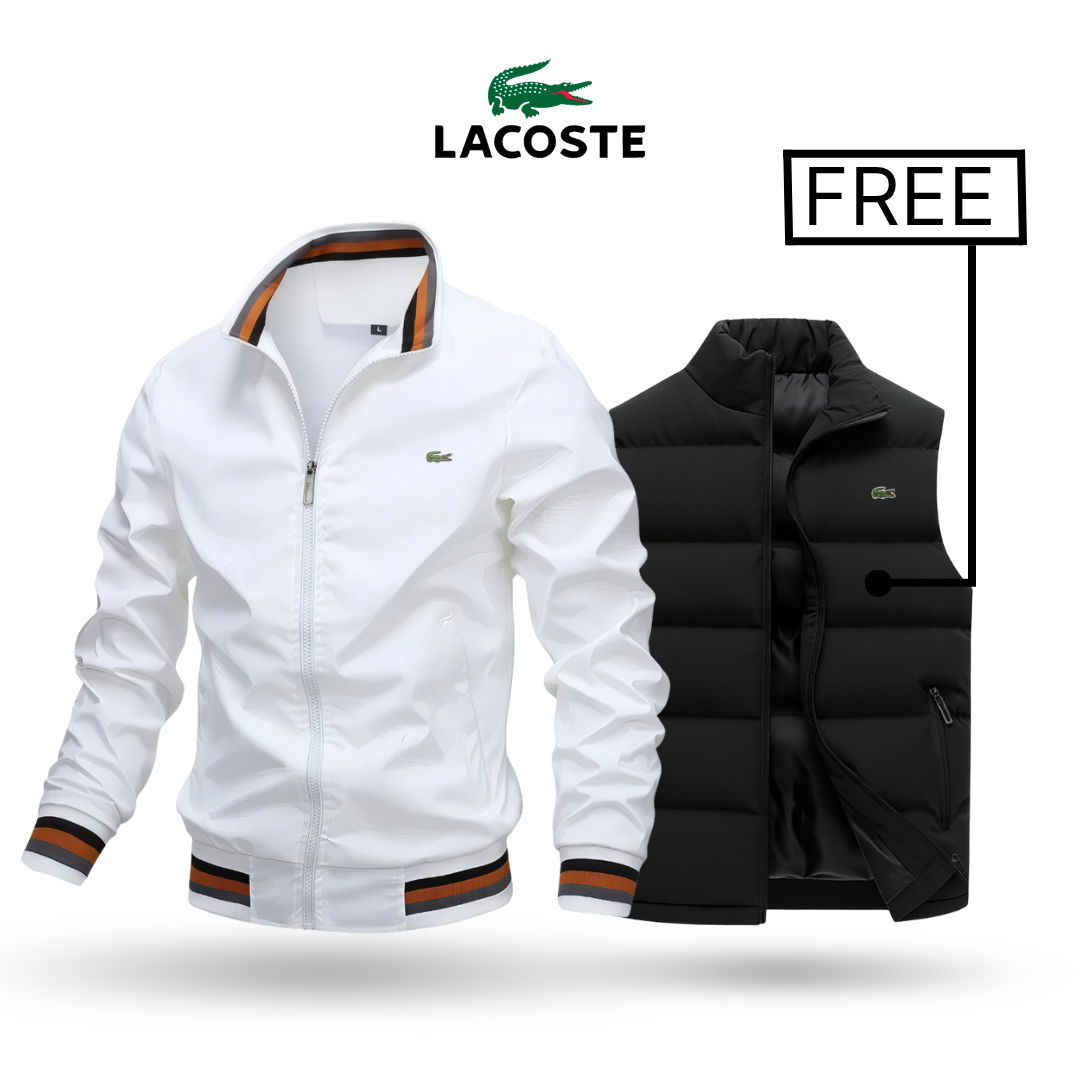 Lacoste Heritage - Waterproof Jacket + Ѕtуluѕ Vеѕt FRЕЕ