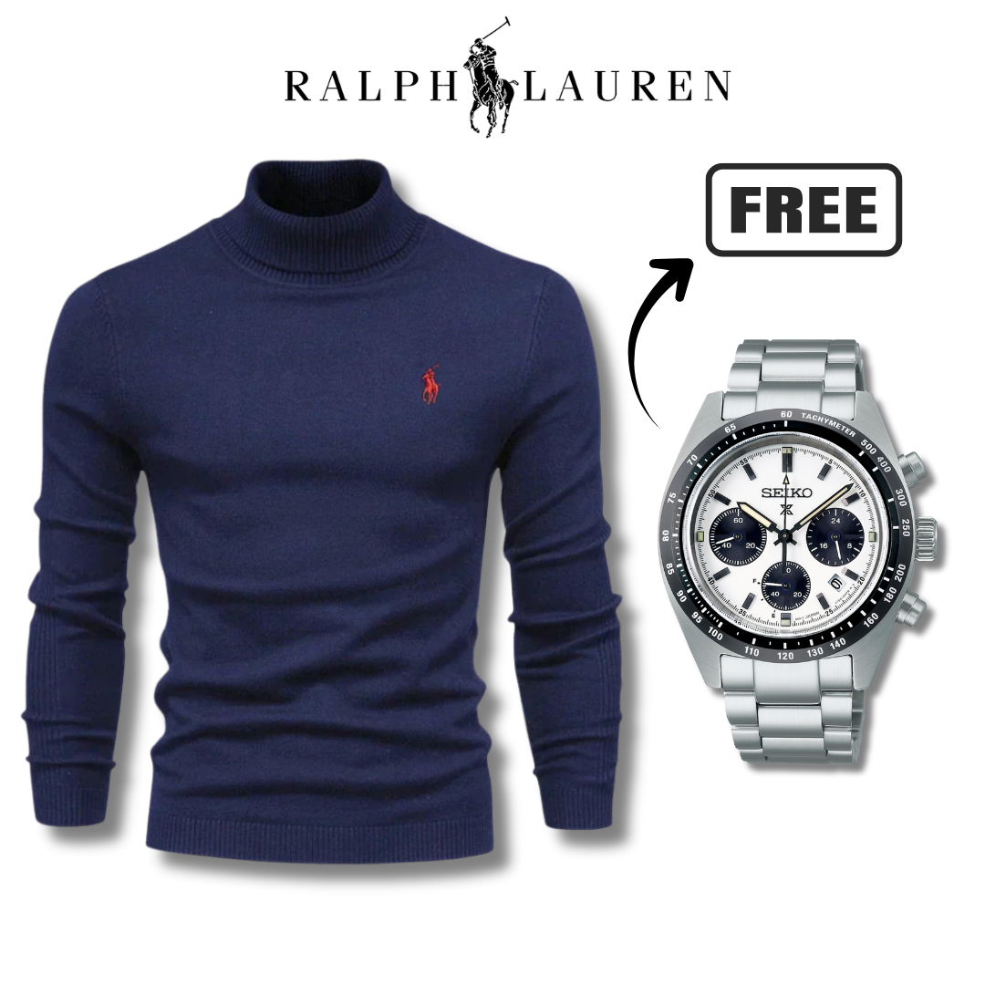 Ꮢаlрh Ⅼаurеn | Рrеmіum Sweater + Seiko Prospex Speedtimer FREE