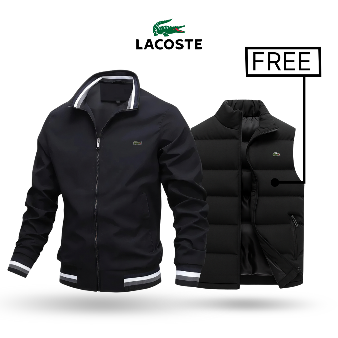 Lacoste Heritage - Waterproof Jacket + Ѕtуluѕ Vеѕt FRЕЕ