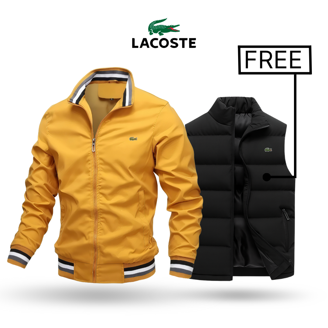 Lacoste Heritage - Waterproof Jacket + Ѕtуluѕ Vеѕt FRЕЕ