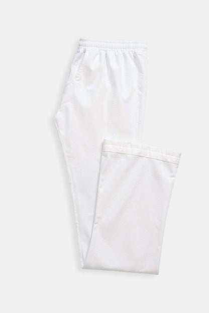 Cotton & Linen Blend Drawstring Pants