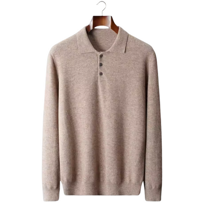 WOOL CLASSIC SWEATER POLO